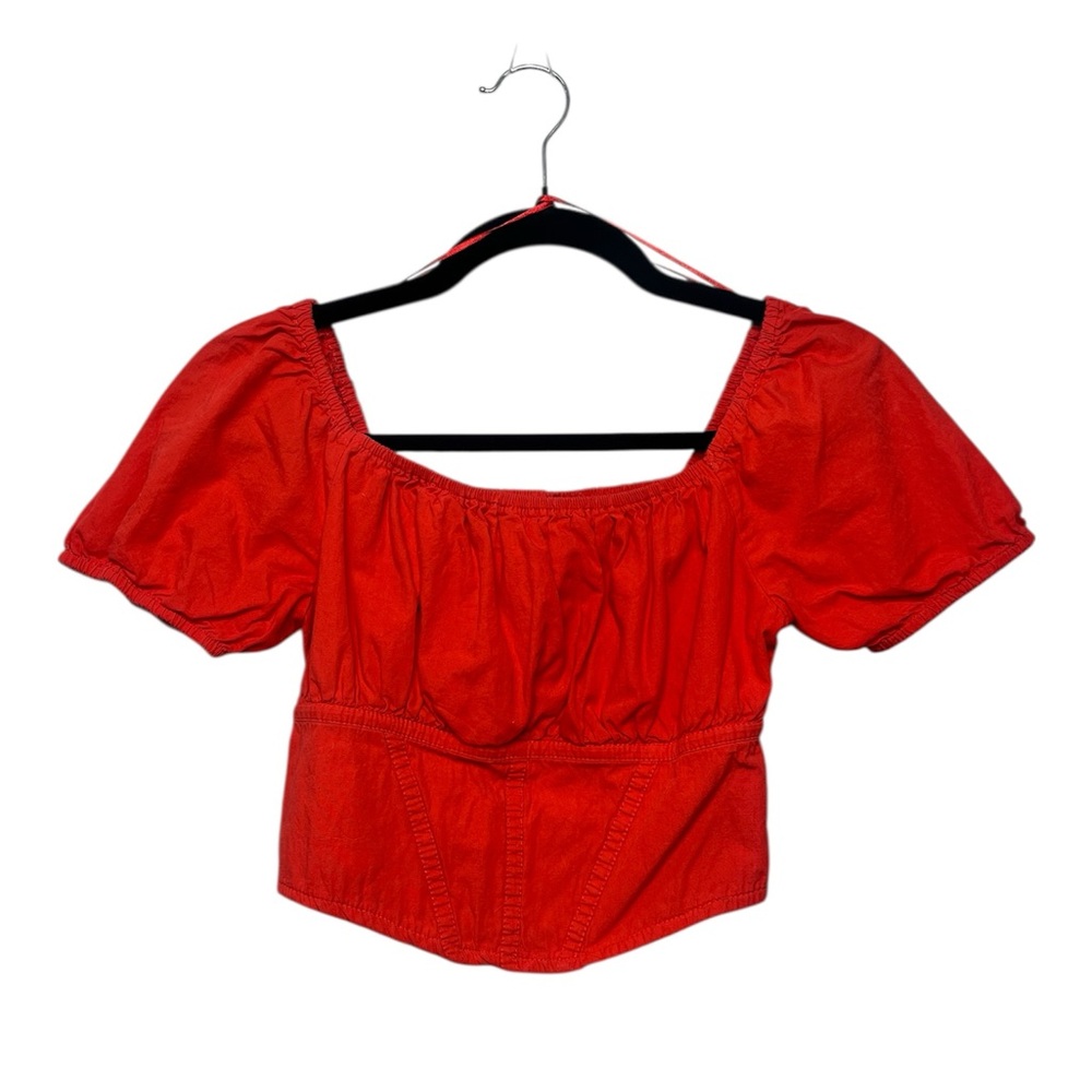 Japna Vibrant Red Blouse